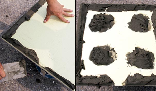 切割開槽，粘貼上墻