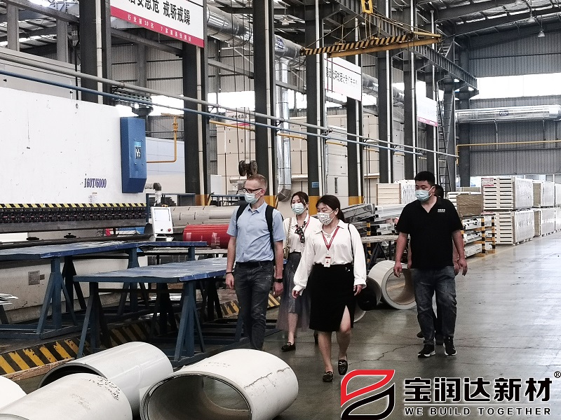 荷蘭客戶Ruben先生來訪寶潤達(dá)參觀考察