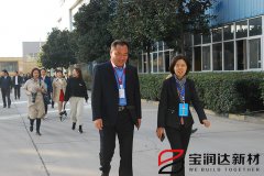 市人大常委會(huì)領(lǐng)導(dǎo)蒞臨寶潤達(dá)新型材料視察工業(yè)轉(zhuǎn)型工作
