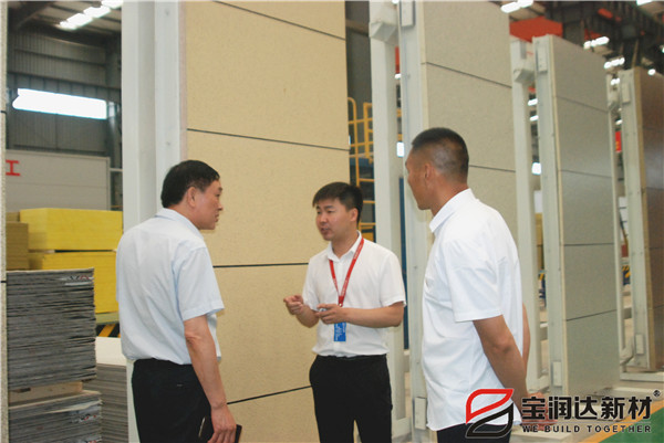 寶豐縣縣考察團蒞臨寶潤達(dá)參觀考察